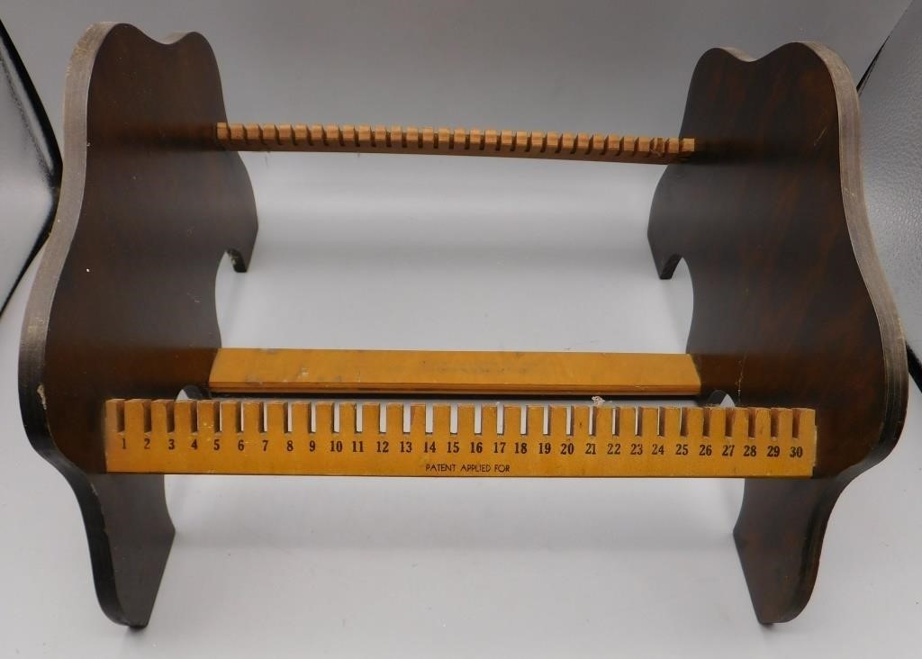 Wooden Record Holder Stand Patent Applied For