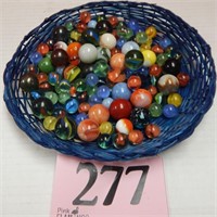 LARGE ASSORTMENT OF MARBLES
