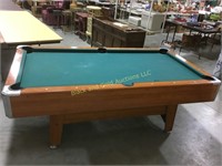 2 piece bar size pool table