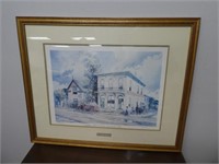 Williams Berlin Ont Numbered Print 22" X 17"