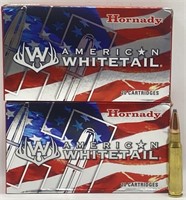(V) Hornady 308 WIN American Whitetail Cartridges