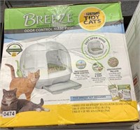 Breeze Tidy Cats Hooded Litter Box System