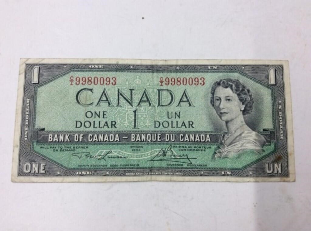 1954 $1 Can Lawson/bouey