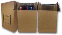 Amazon Basics Wardrobe Clothing Moving Boxes With
