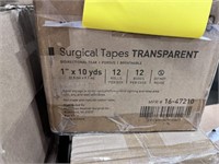 BOXES ASSORTED - 1- SURGICAL TAPE / 4- PREMIUM WOV