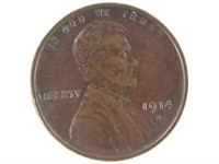 1914-D Lincoln Cent, Key Date Coin