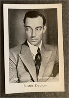 BUSTER KEATON: Antique Tobacco Card (1931)