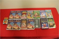 Assortment lot of Disney VHS Movies