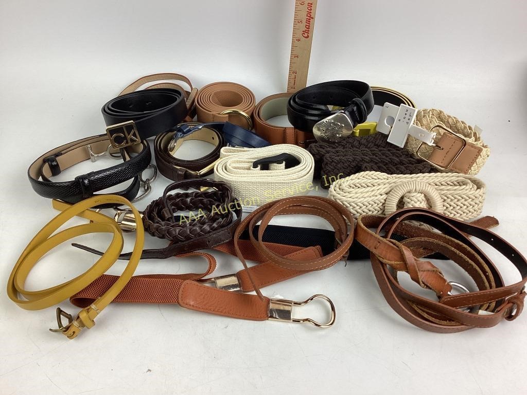 Belts, Pierre Cardin size 32 imported cowhide,