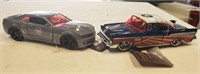 2 New Marvel Diecast Cars 1/32 Scale