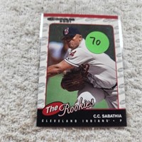 2001 Donruss Rookie CC Sabathia