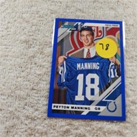 2019 Donruss Blue Press Proof Peyton Manning