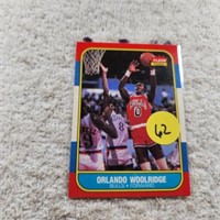 1986-87 Fleer Rookie Orlando Woolridge