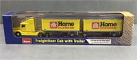 Home hardware freightliner cab with trailer 1/64