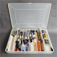 Assorted Seed Beads in Organizer Case