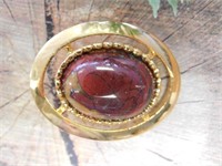 BRECCIATED JASPER PENDANT ROCK STONE LAPIDARY SPEC