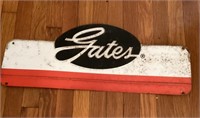 Gates tin sign --6x17