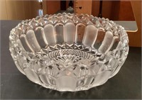 Glass console bowl