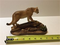 5 inches tall Mountain lion statue