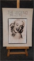 The legend portrait shot Marilyn Monroe cardboard