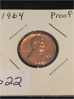 1964 Lincoln Cent Proof Like
