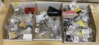 Assorted Pipe Valves, Elbows, Shaft Collars,