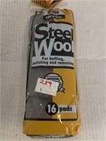 New Steel Wool Pads 16 pack