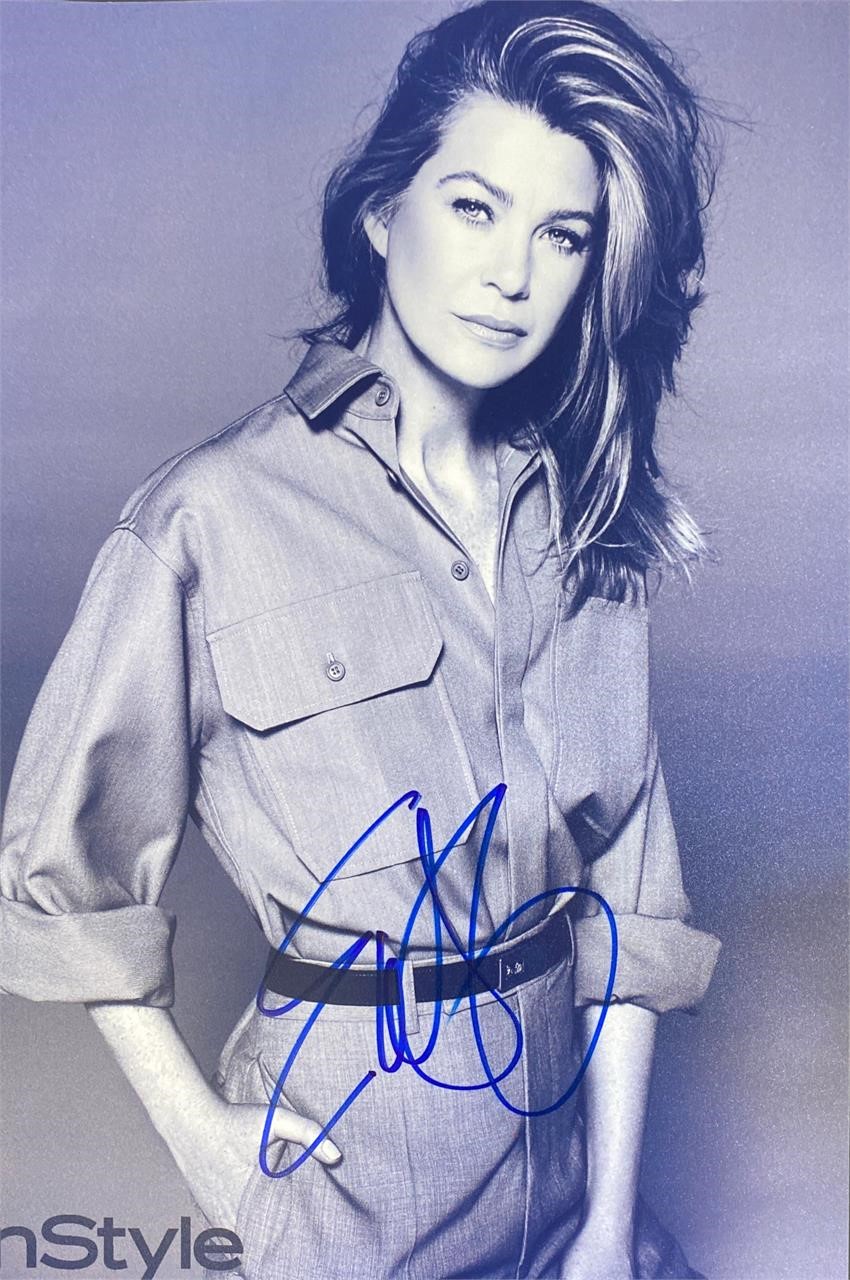 Autograph  
Ellen Pompeo Photo