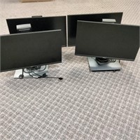 (4) Dell Monitors                (R# 207)