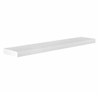 NEW CHICAGO FLOATING WALL SHELVES, 47.5"L X