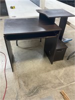 Brown desk for office 40”x20”x35”