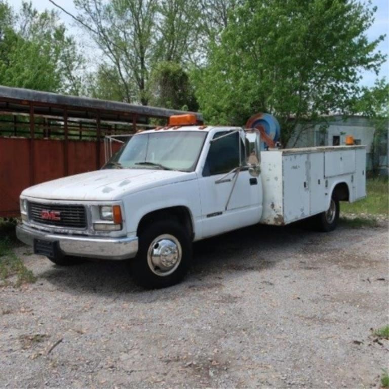 2000 GMC 3500 Service Truck, Automatic