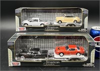 Motor Max Double Pack 1:43 Cars - 1955 Bel Air +
