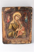 Russian Icon the Mother of God,