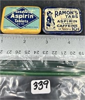 Antique Puretest Aspirin & Ramons Tablets