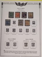 1902-03 US Stamp Sheet