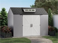 Rubbermaid Resin Storage Shed 10.5'x7', Gray