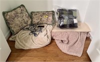 Closet Contents - Pillows, Heated Blanket and more