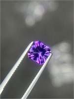 1.95 carats Fancy cut natural Purple Amethyst
