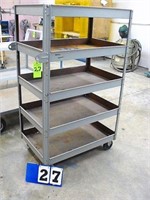 Edsal 5-Shelf Steel Shop Cart