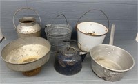 Vintage Metal Farm Items