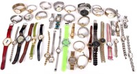 COLLECTIBLE MEN & LADIES WRISTWATCHES - LOT OF 43