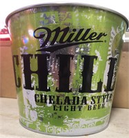 Miller “Chill” chelada style beer buckets