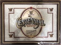 Michelob Centennial Special Brew tin framed beer