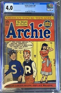 CGC 4.0 Archie Comics #49 1951 Archie Comic Book