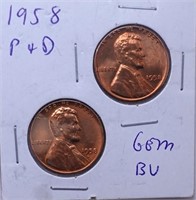 1958 Lincoln Wheat Cent