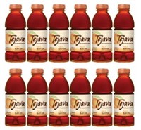 12pk Tejava Tea Unsweetened Black Tea - Peach