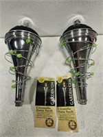 Pair of Cintronella Patio Torches