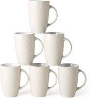 AmorArc Extra Large Coffee Mugs Set of 6, 22oz Cer