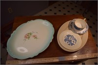 Two Platters & Tea Cup
